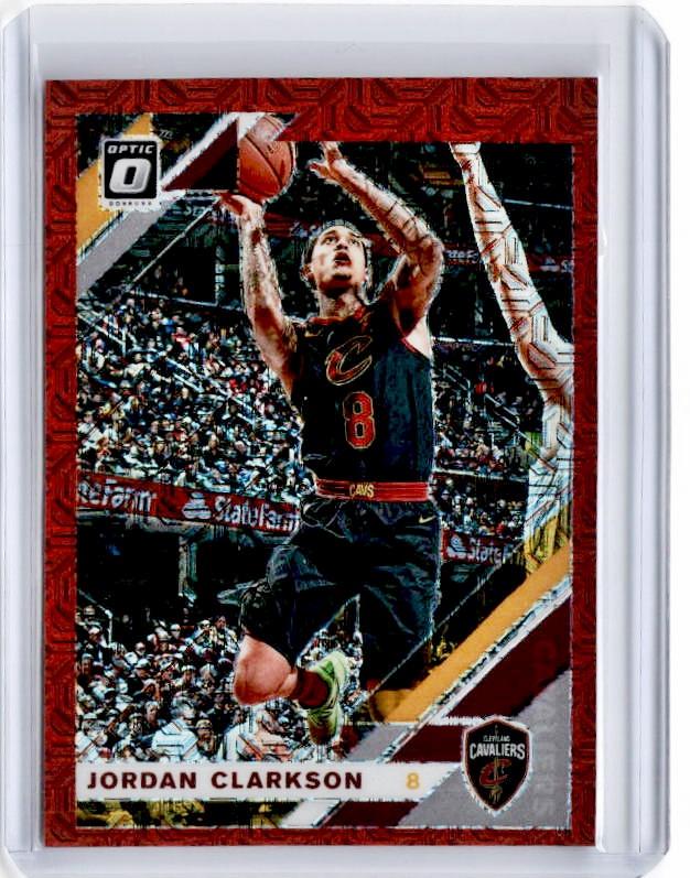 2019-20 Optic JORDAN CLARKSON Choice Red Prizm /88 #144-Cherry Collectables