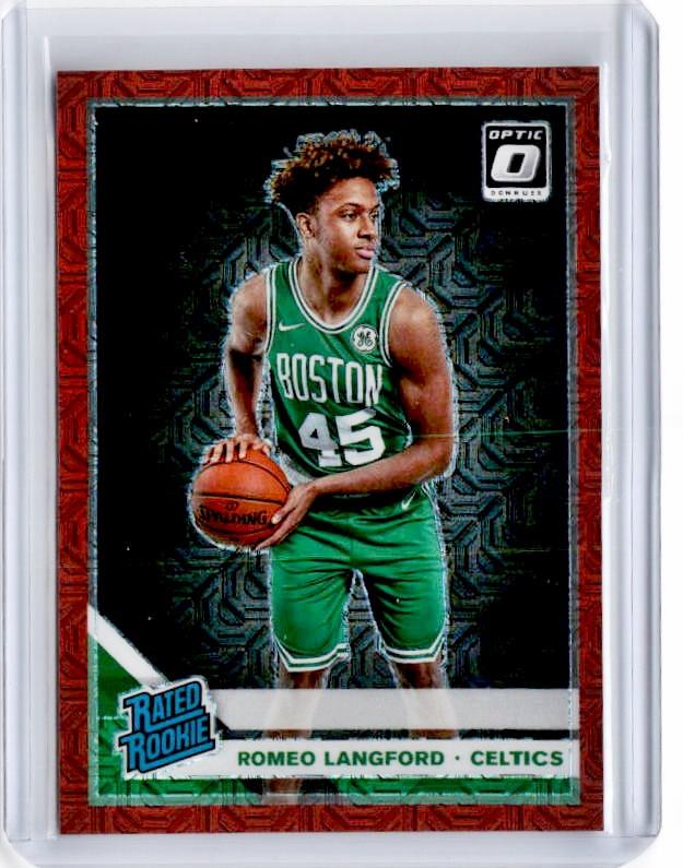 2019-20 Optic ROMEO LANGFORD Rated Rookie Choice Red Prizm /88 #182-Cherry Collectables