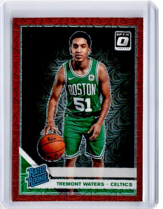 2019-20 Optic TREMONT WATERS Rated Rookie Choice Red Prizm /88 #185-Cherry Collectables