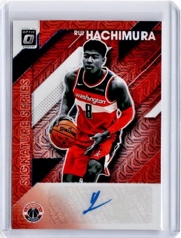 2019-20 Optic RUI HACHIMURA Choice Signature Series Rookie Auto #RHM-Cherry Collectables