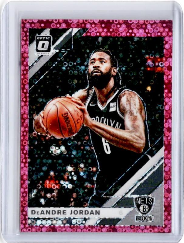 2019-20 Optic Fast Break DEANDRE JORDAN Pink Prizm 17/20-Cherry Collectables