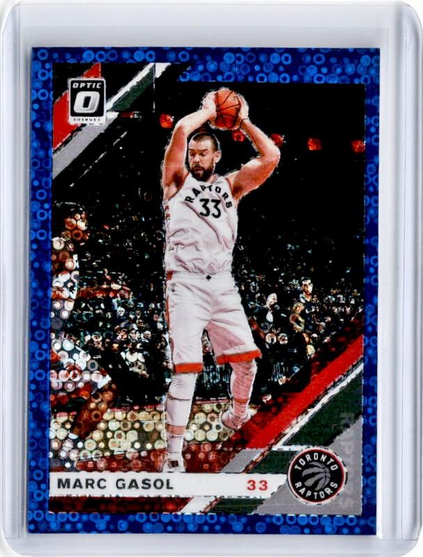 2019-20 Optic Fast Break MARC GASOL Blue Prizm 44/50-Cherry Collectables
