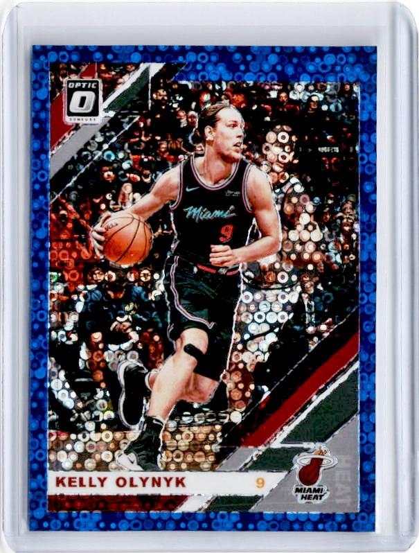 2019-20 Optic Fast Break KELLY OLYNYK Blue Prizm 17/50-Cherry Collectables