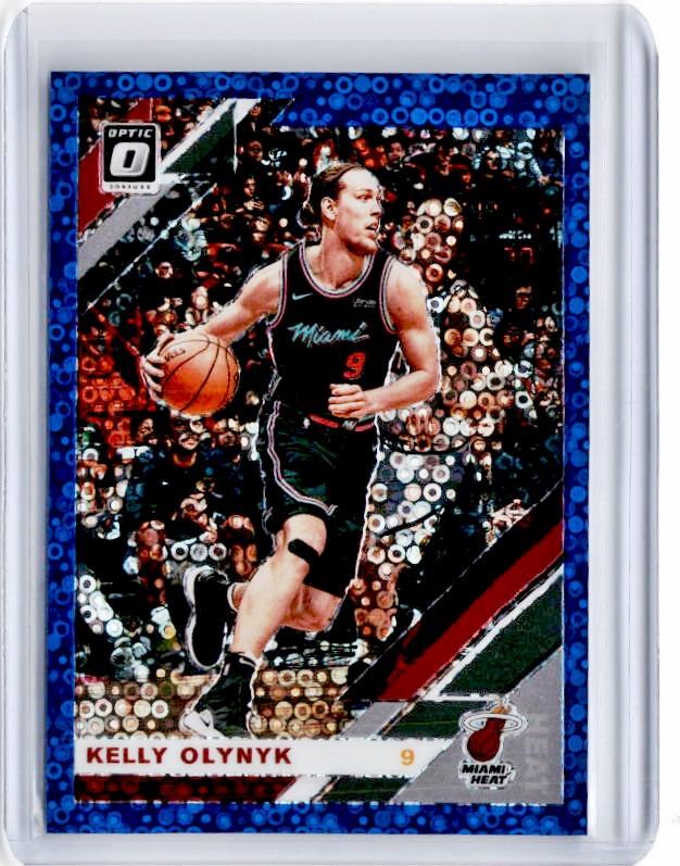 2019-20 Optic Fast Break KELLY OLYNYK Blue Prizm 6/50-Cherry Collectables