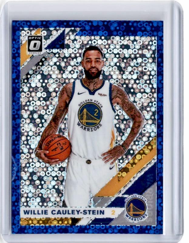 2019-20 Optic Fast Break WILLIE CAULEY-STEIN Blue Prizm 12/50-Cherry Collectables