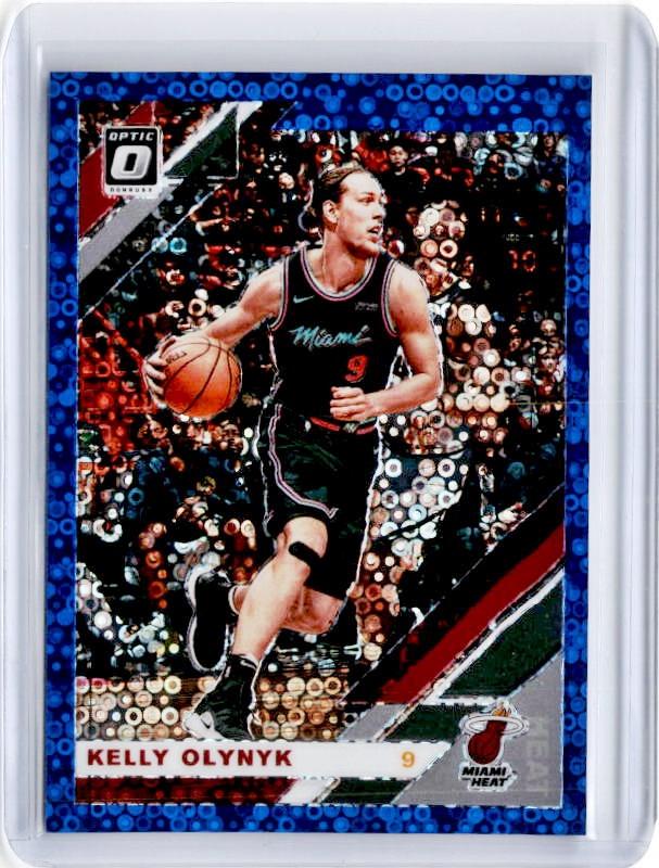 2019-20 Optic Fast Break KELLY OLYNYK Blue Prizm 16/50-Cherry Collectables