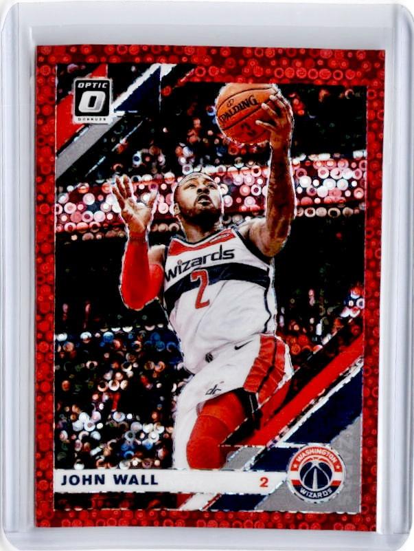 2019-20 Optic Fast Break JOHN WALL Red Prizm 78/85-Cherry Collectables