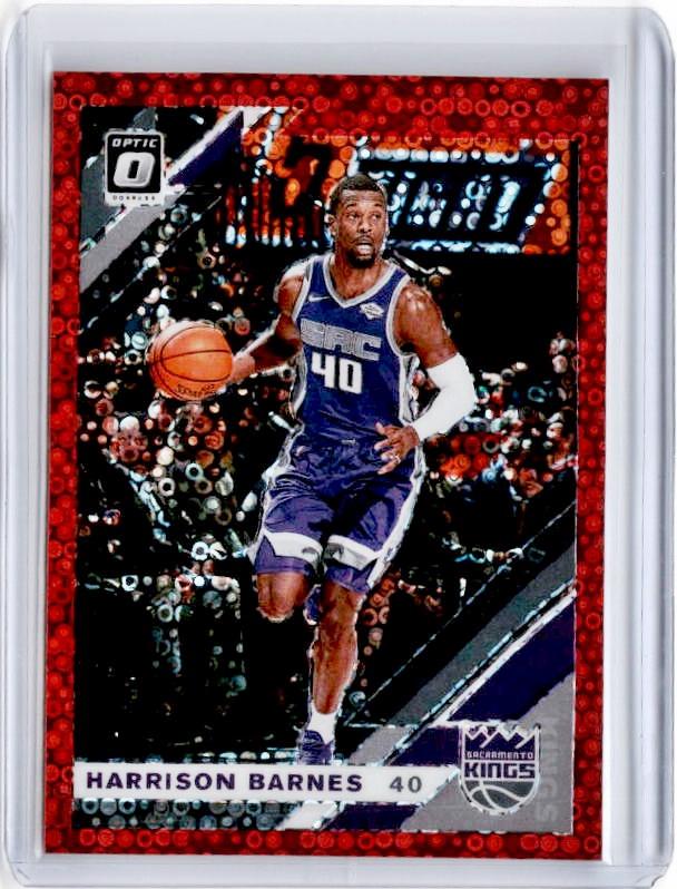 2019-20 Optic Fast Break HARRISON BARNES Red Prizm 21/85-Cherry Collectables