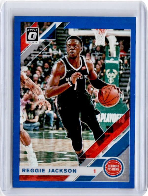 2019-20 Optic REGGIE JACKSON Blue Prizm 3/59-Cherry Collectables