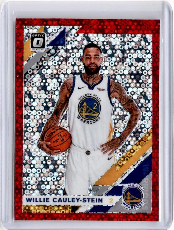 2019-20 Optic Fast Break WILLIE CAULEY STEIN Red Prizm 48/85-Cherry Collectables