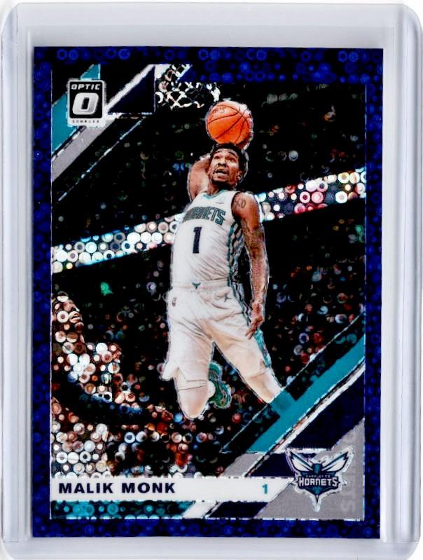 2019-20 Optic Fast Break MALIK MONK Purple Prizm 37/95-Cherry Collectables