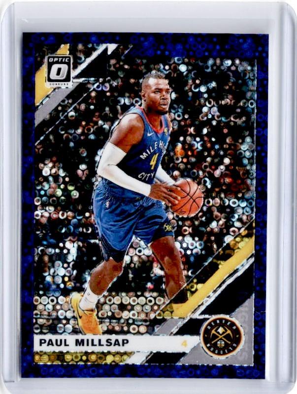 2019-20 Optic Fast Break PAUL MILLSAP Purple Prizm 54/95-Cherry Collectables