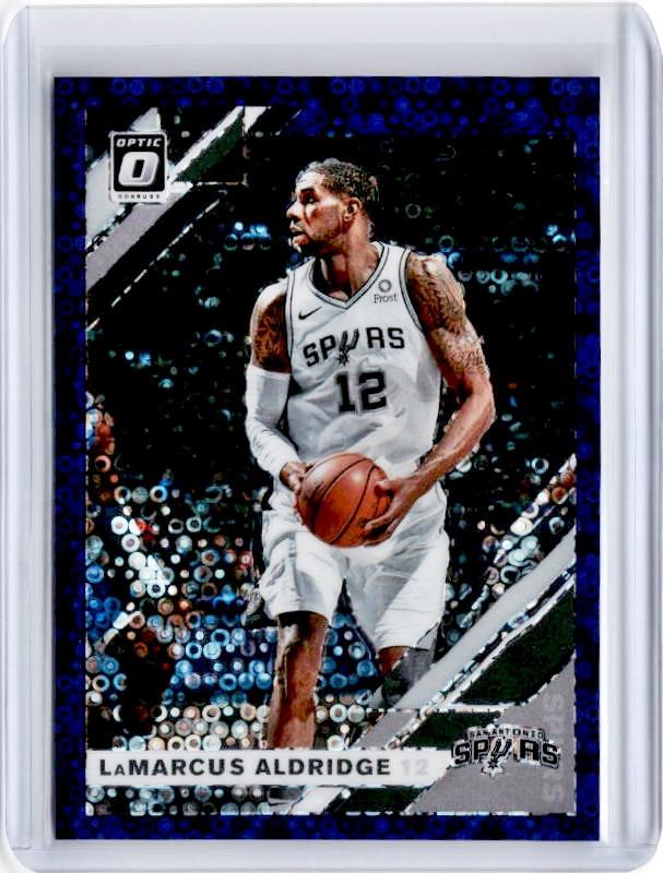 2019-20 Optic Fast Break LAMARCUS ALDRIDGE Purple Prizm 89/95-Cherry Collectables