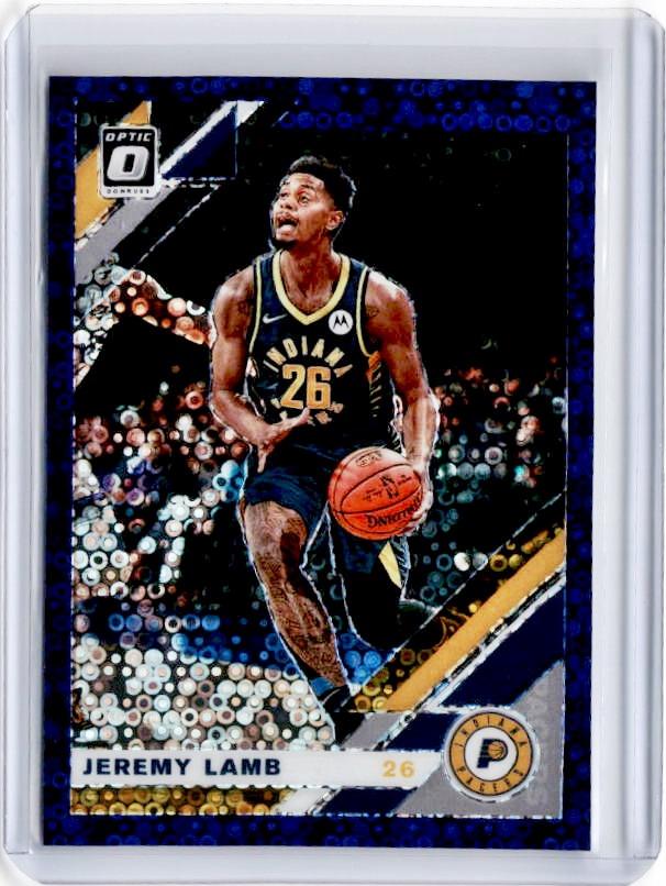 2019-20 Optic Fast Break JEREMY LAMB Purple Prizm 64/95-Cherry Collectables