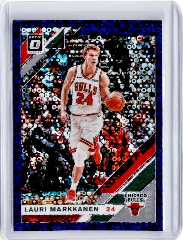 2019-20 Optic Fast Break LAURI MARKKANEN Purple Prizm 17/95-Cherry Collectables