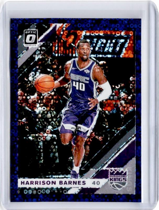 2019-20 Optic Fast Break HARRISON BARNES Purple Prizm 92/95-Cherry Collectables