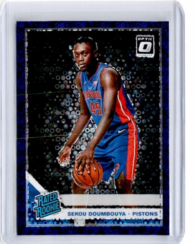 2019-20 Optic Fast Break SEKOU DOUMBOUYA Rated Rookie Purple Prizm 52/95-Cherry Collectables