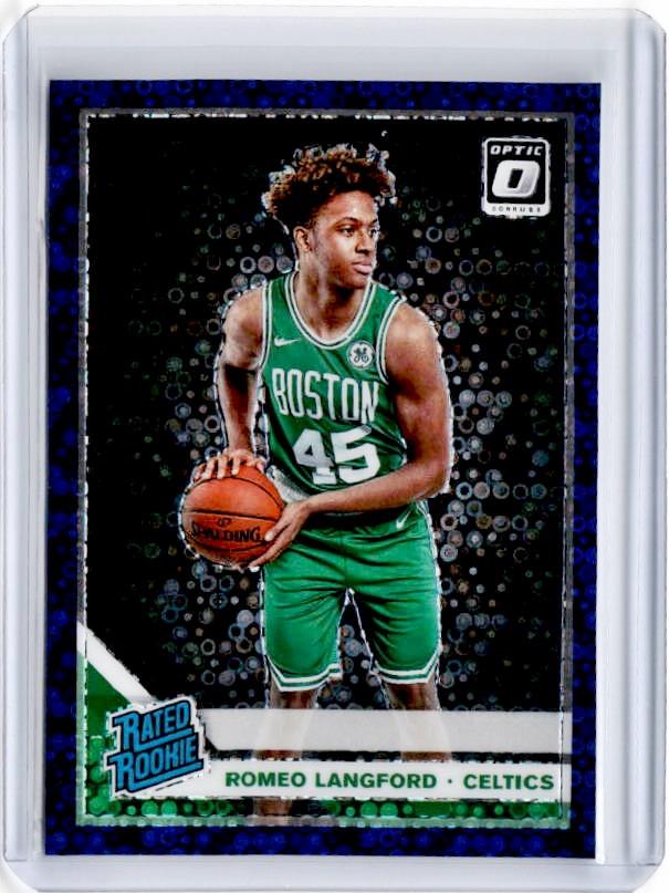 2019-20 Optic Fast Break ROMEO LANGFORD Rated Rookie Purple Prizm 30/95-Cherry Collectables