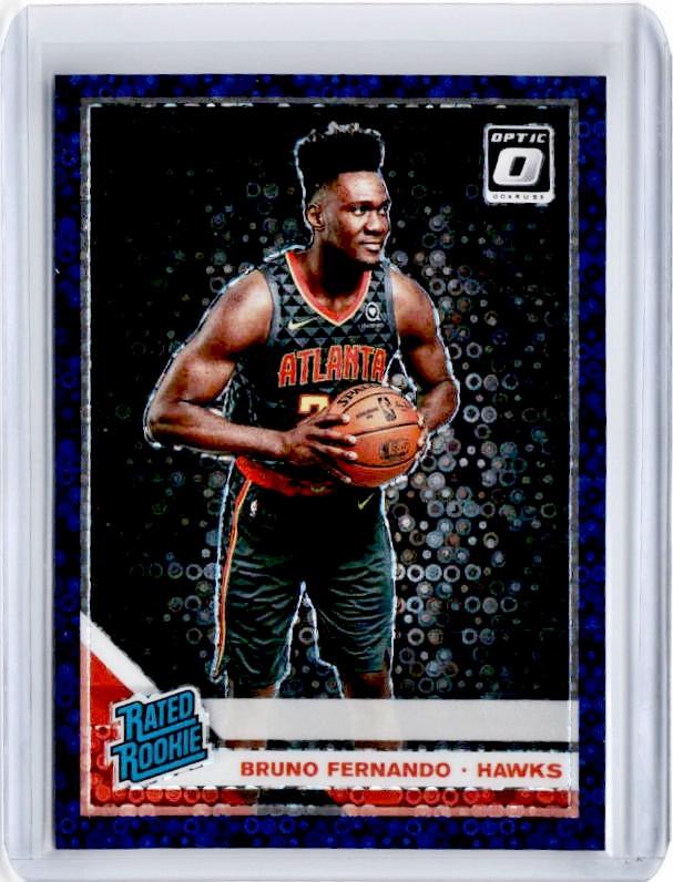2019-20 Optic Fast Break BRUNO FERNANDO Rated Rookie Purple Prizm 94/95-Cherry Collectables