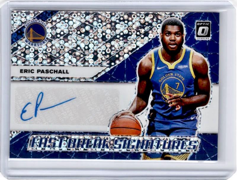 2019-20 Optic Fast Break ERIC PASCHALL Fast Break Signatures #EPS-Cherry Collectables