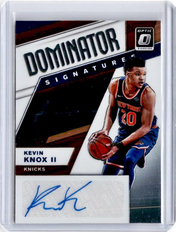 2019-20 Optic KEVIN KNOX Dominator Signatures 56/99-Cherry Collectables