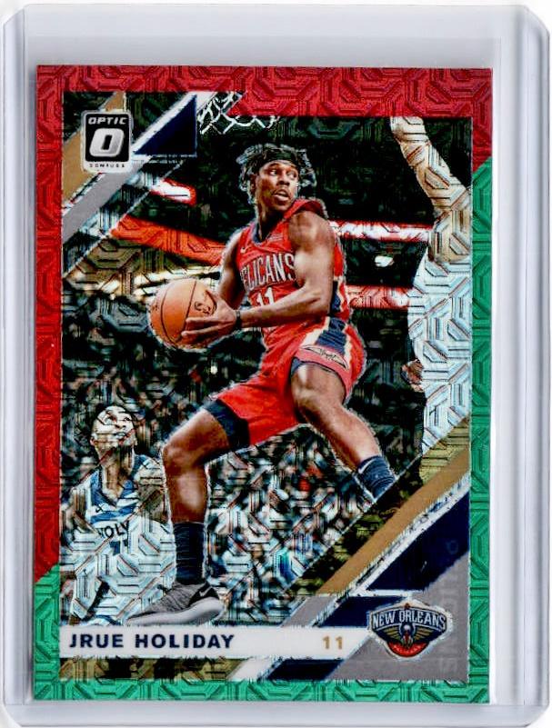 2019-20 Optic JRUE HOLIDAY Choice Red Green Prizm #13-Cherry Collectables