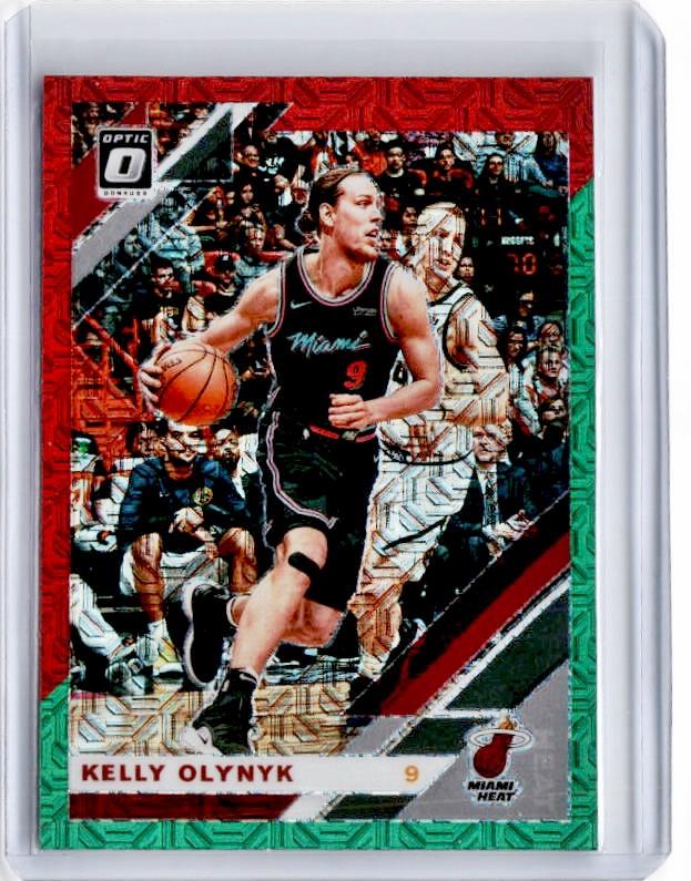 2019-20 Optic KELLY OLYNYK Choice Red Green Prizm #31-Cherry Collectables
