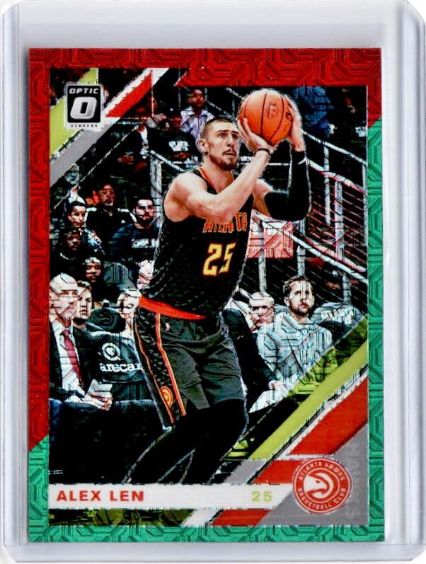 2019-20 Optic ALEX LEN Choice Red Green Prizm #32-Cherry Collectables
