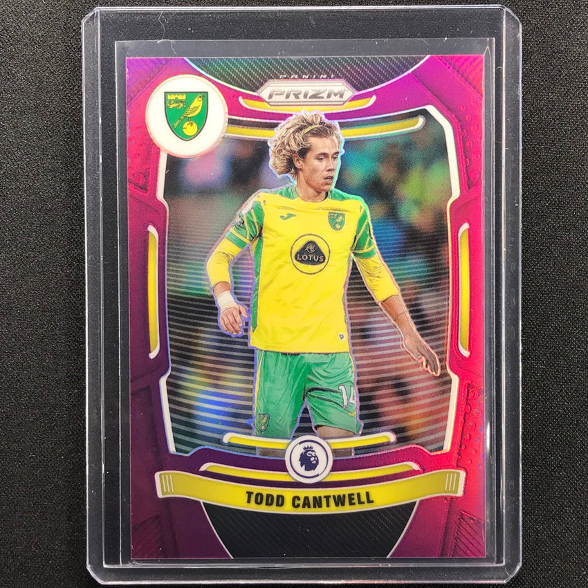 2021-22 Prizm EPL TODD CANTWELL Purple 73/99 #175