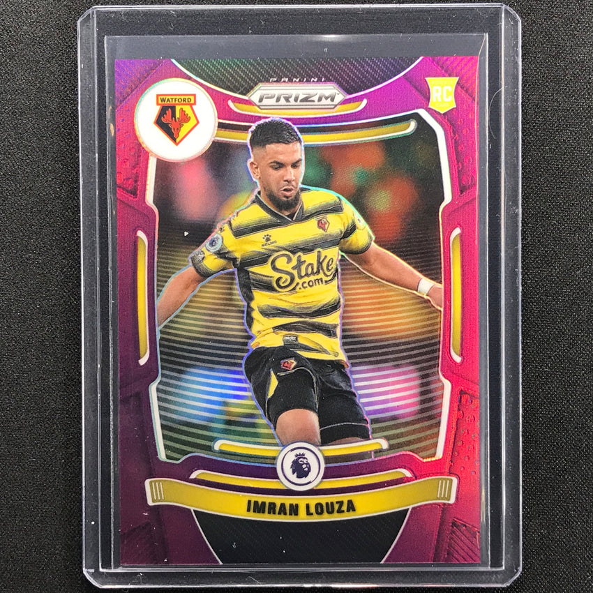 2021-22 Prizm EPL IMRAN LOUZA Rookie Purple 86/99 #266
