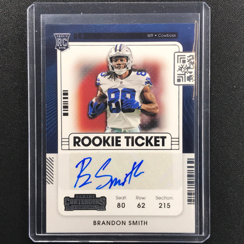 2021 Contenders BRANDON SMITH Rookie Ticket Auto #290