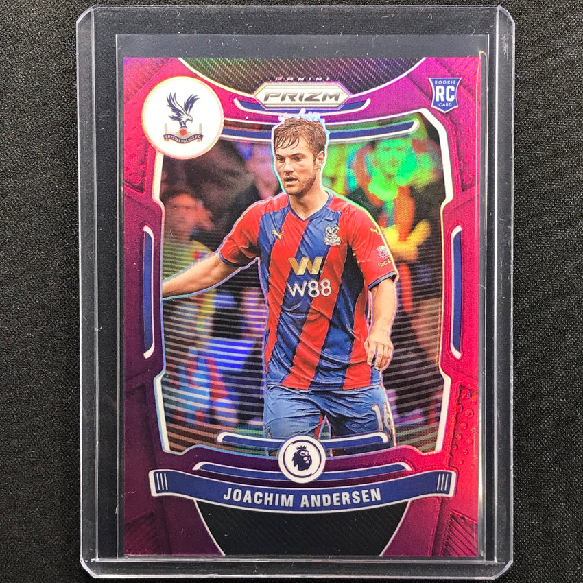 2021-22 Prizm EPL JOACHIM ANDERSON Rookie Purple 36/99 #289