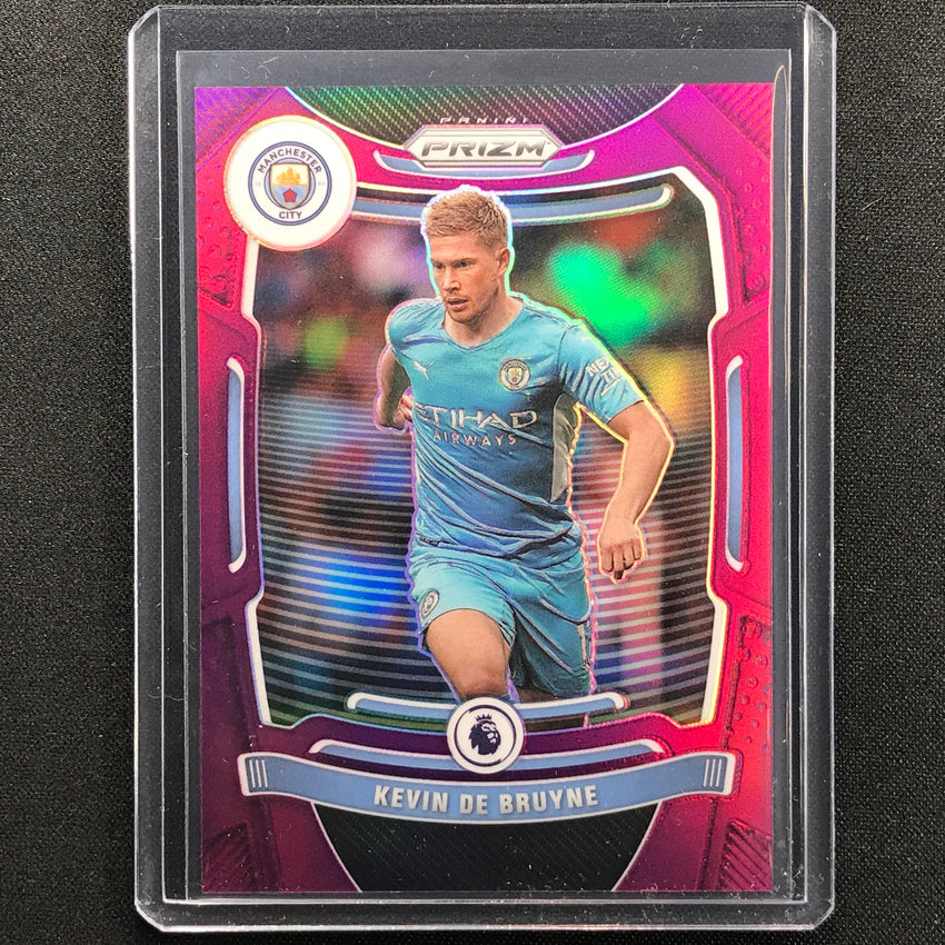 2021-22 Prizm Epl Kevin De Bruyne Purple 11/99 No 12