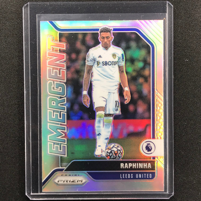 2021-22 Prizm EPL RAPHINHA Emergent Silver #3