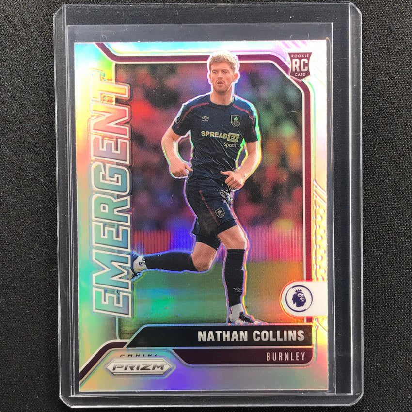 2021-22 Prizm EPL NATHAN COLLINS Emergent Rookie Silver #10