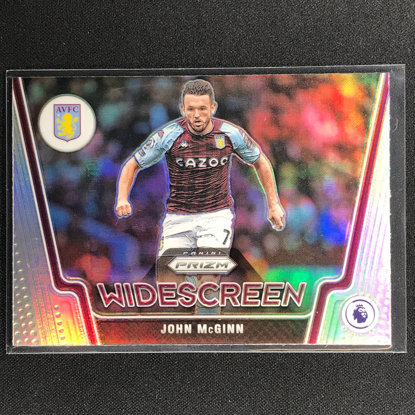 2021-22 Prizm Epl John Mcginn Widescreen Silver No 23