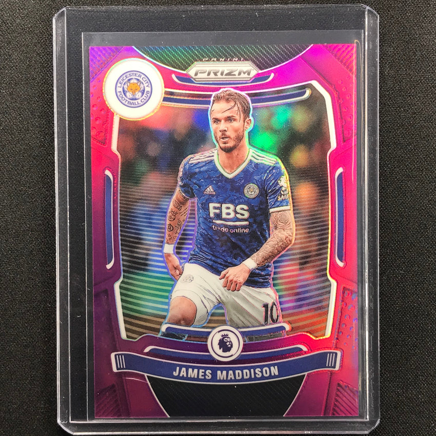 2021-22 Prizm Epl James Maddison Purple 47/99 No 22