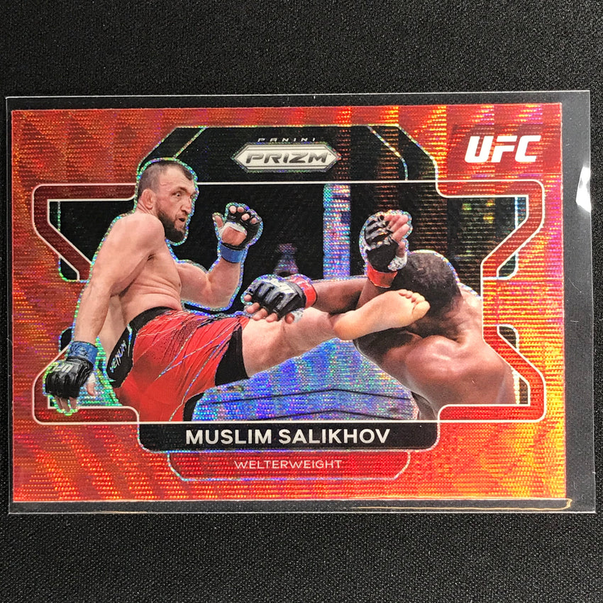 2022 Prizm MUSLIM SALIKHOV Horizontal Ruby Wave #38