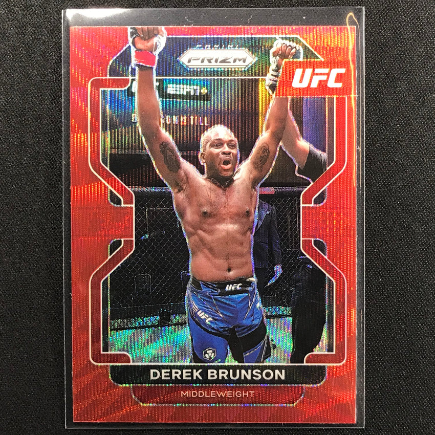 2022 Prizm DEREK BRUNSON Vertical Ruby Wave #191