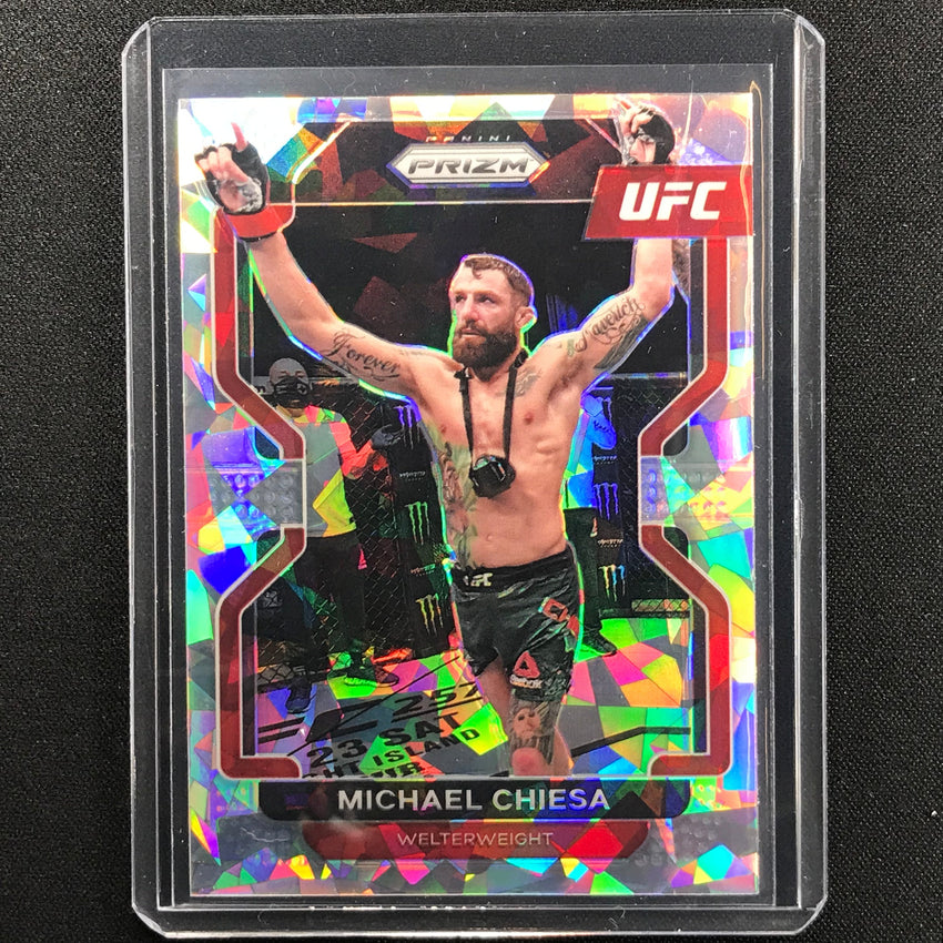 2022 Prizm MICHAEL CHIESA Vertical Cracked Ice SP #110