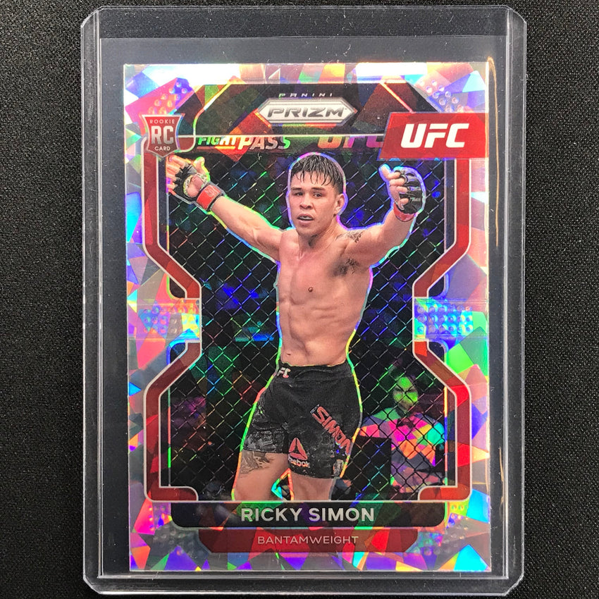 2022 Prizm RICKY SIMON Vertical Rookie Cracked Ice SP #112