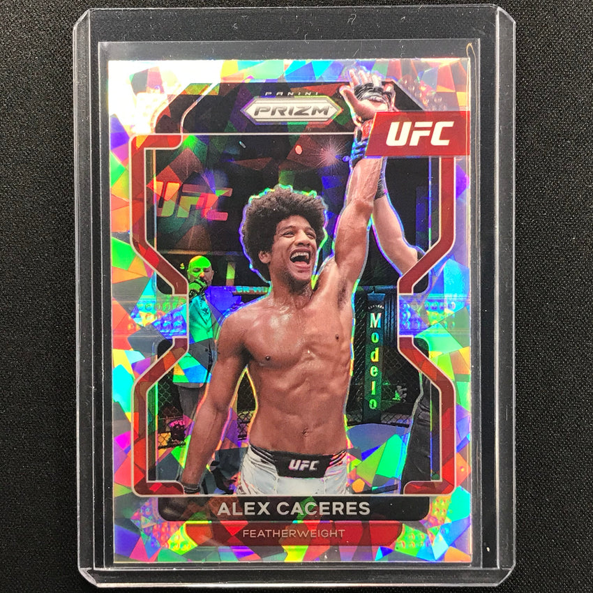 2022 Prizm ALEX CACERES Vertical Cracked Ice SP #117