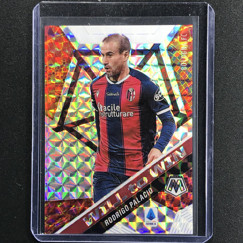 2020-21 Mosaic Serie A Rodrigo Palacio Will To Win White 18/25