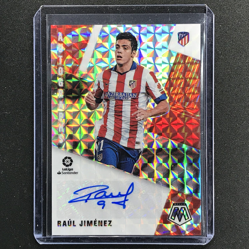 2020-21 Mosaic LaLiga RAUL JIMENEZ Autographs #RJ