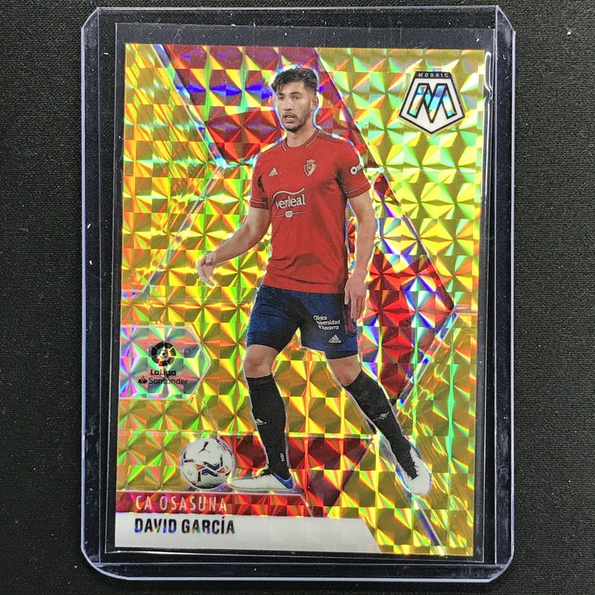 2020-21 Mosaic Laliga David Garcia Base Gold 6/10