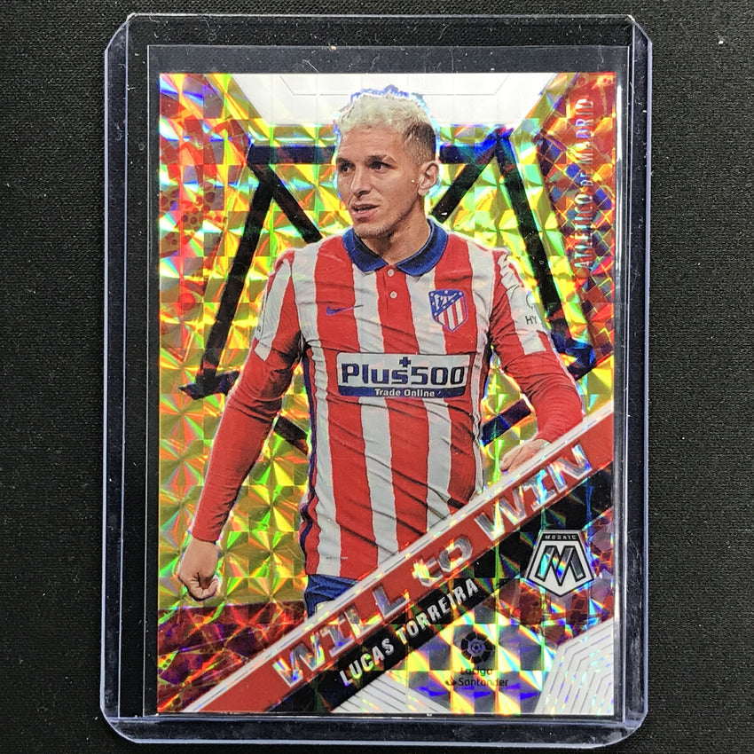 2020-21 Mosaic Laliga Lucas Torreira Will To Win Gold 6/10