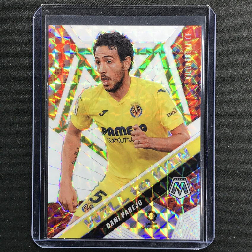 2020-21 Mosaic Laliga Dani Parejo Will To Win White 2/25