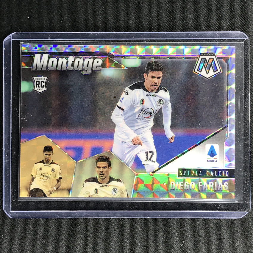 2020-21 Mosaic Serie A Diego Farias Montage White 16/25