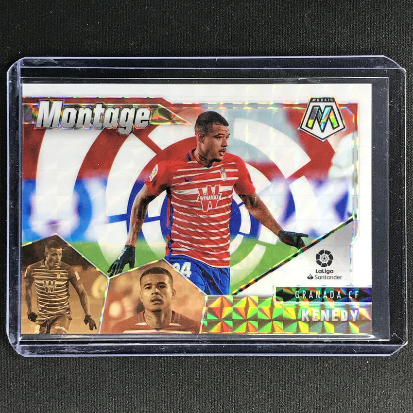 2020-21 Mosaic Laliga Kenedy Montage White 3/25