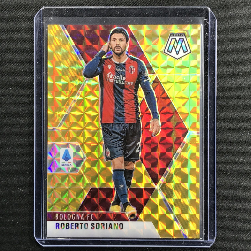 2020-21 Mosaic Serie A Roberto Soriano Base Gold 1/10
